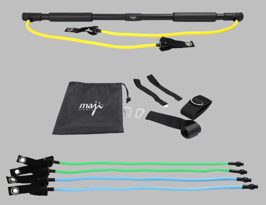 Exercise Bar with Resistance Bands